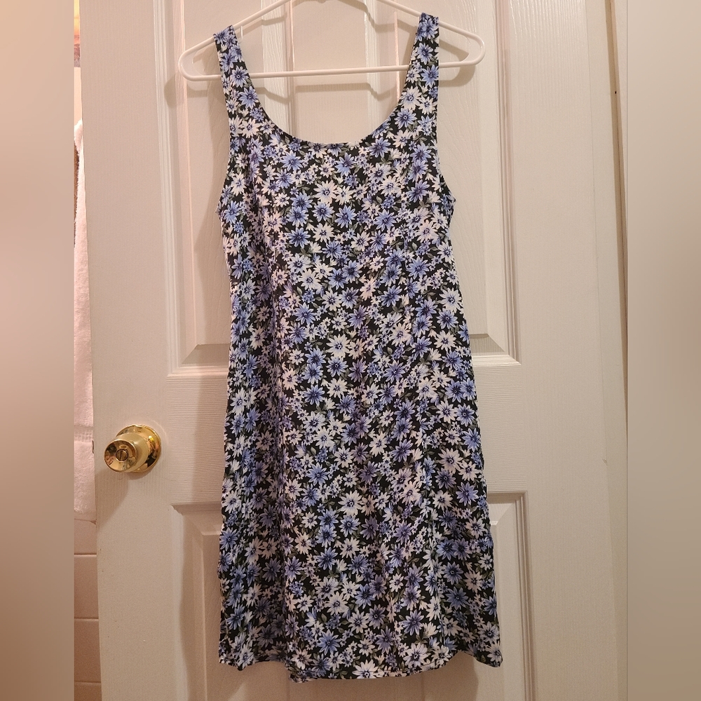 Blue floral American Eagle dress